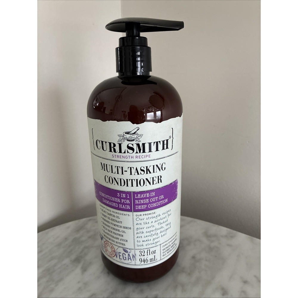 CURLSMITH Multi-Tasking Conditioner Jumbo 32 oz NEW